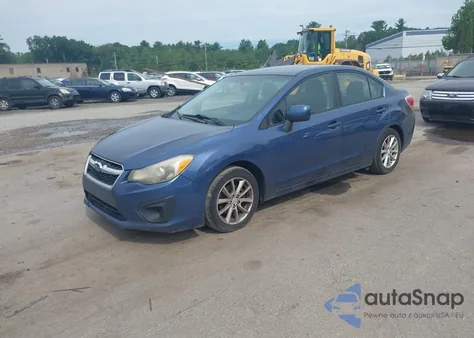 2012 Subaru Impreza 2.0I Premium из США, поврежденный, VIN JF1GJAC65CH020869